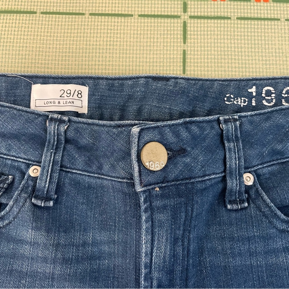 Gap Long and Lean 1969 Flared Jeans